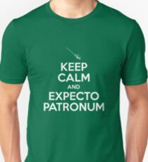KCEP - Keep Calm and Expecto Patronum (White) Unisex T-Shirt