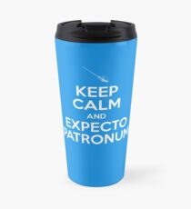KCEP - Keep Calm and Expecto Patronum (White) Travel Mug