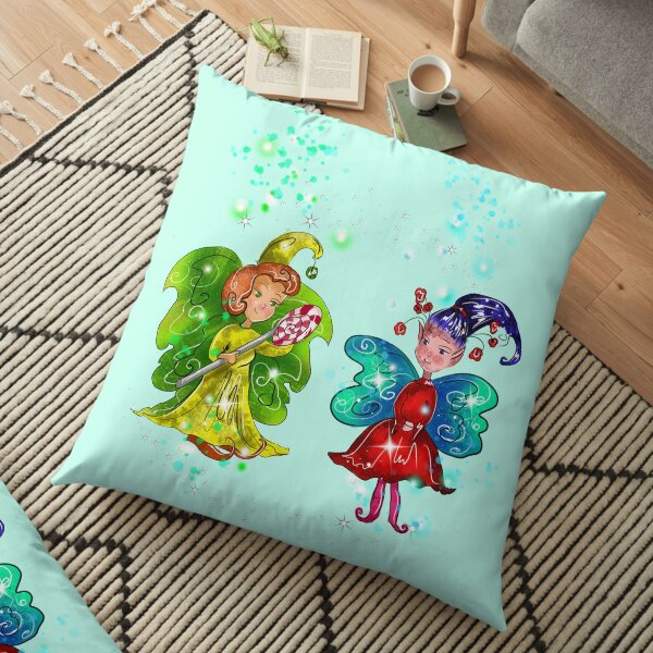 Mini Snap And The Micro Miniature Fairy™ Floor Pillow