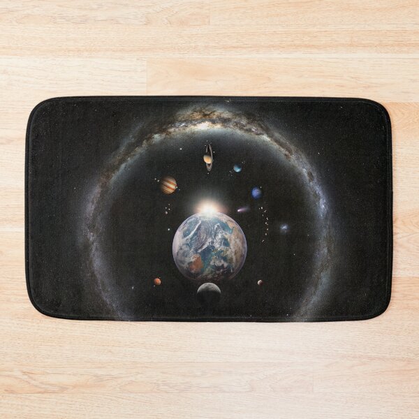 Item preview, SUNRISE on Earth, Planets and Milky Way Ring Background! designed and sold by Pablo Carlos Budassi.