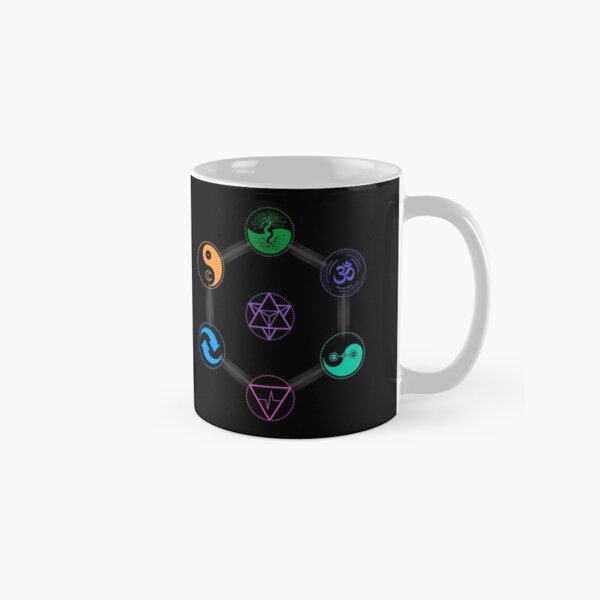 The 7 Universal Principles of Alchemy - Shee Symbols Classic Mug