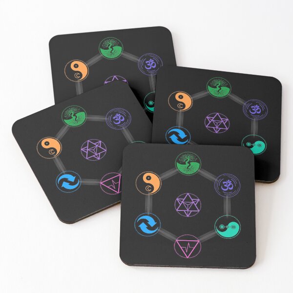 Item preview, The 7 Universal Principles of Alchemy - Shee Symbols designed and sold by SheeArtworks.