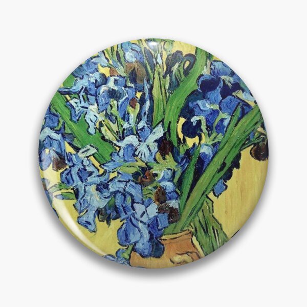 Item preview, Van Gogh's "Still Life with Irises" designed and sold by laurens-doodles.