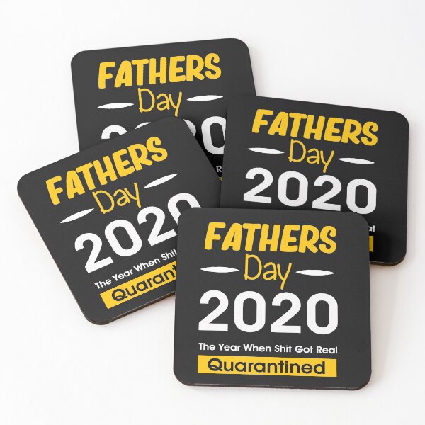 Item preview, Fathers Day 2020 Quarantined, The Year When Shit Got Real  designed and sold by Mr-tach.