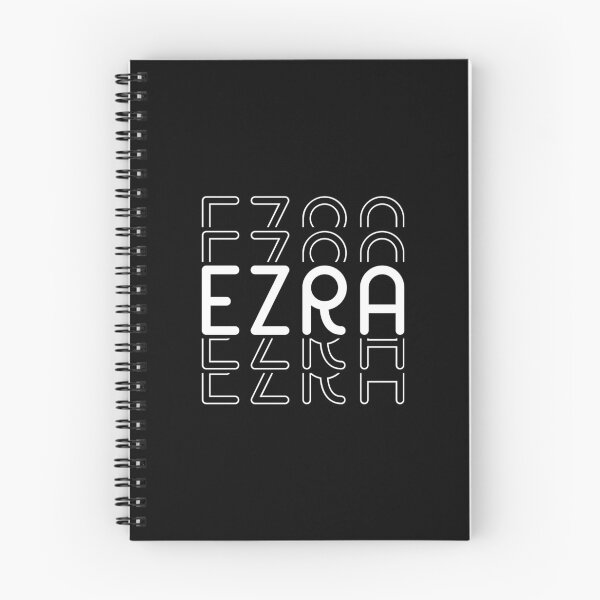 Item preview, Name Ezra in Black and White Style designed and sold by Time-is-Money.