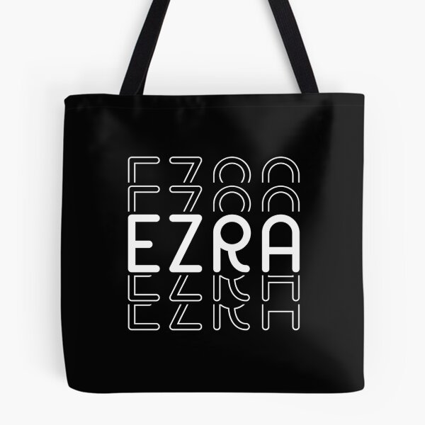 Item preview, Name Ezra in Black and White Style designed and sold by Time-is-Money.