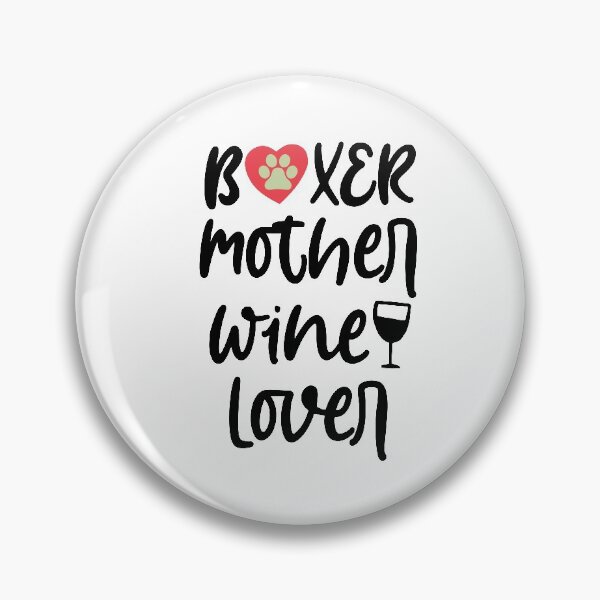 Item preview, Boxer Mother Wine Lover Shirt, Boxer Mom TShirt, Boxer Dog Shirt, Boxer Gift Ideas for Mom designed and sold by Noussairox.