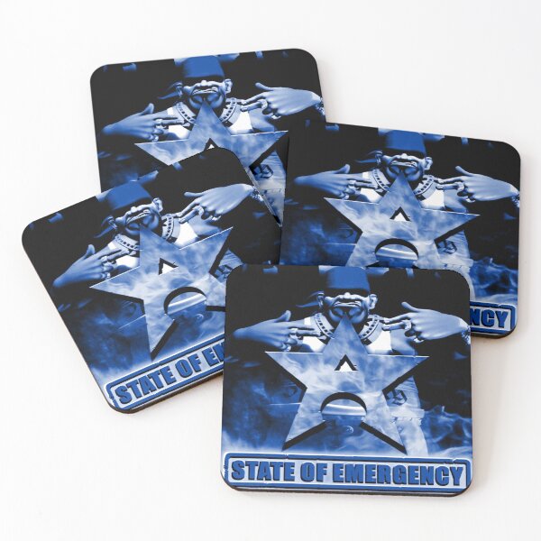 Item preview, State Of Emergency 1 - Blue #4 designed and sold by Brazz Official.