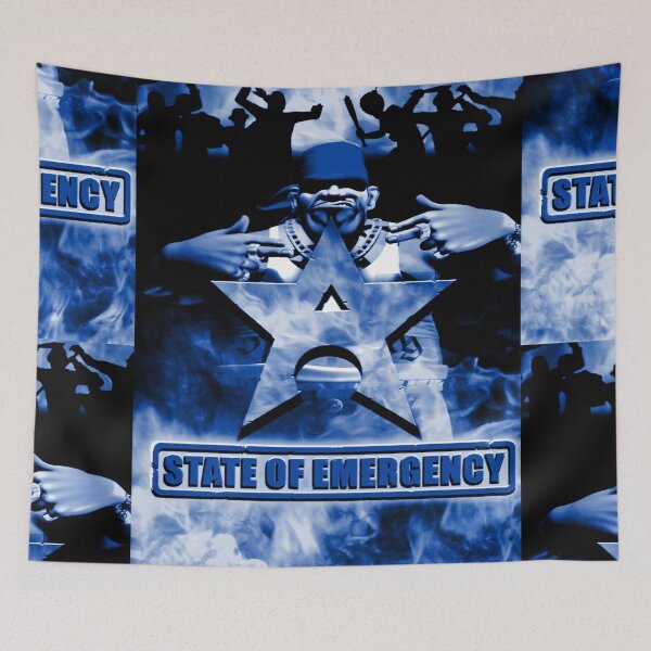 Item preview, State Of Emergency 1 - Blue #4 designed and sold by Brazz Official.