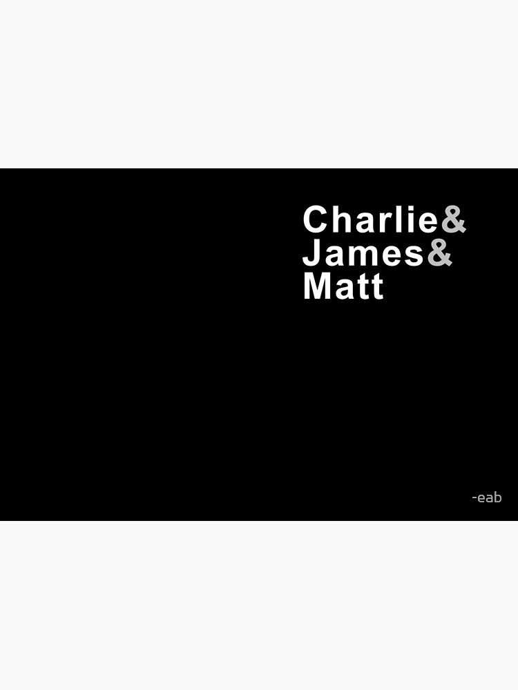 Charlie & James & Matt by -eab