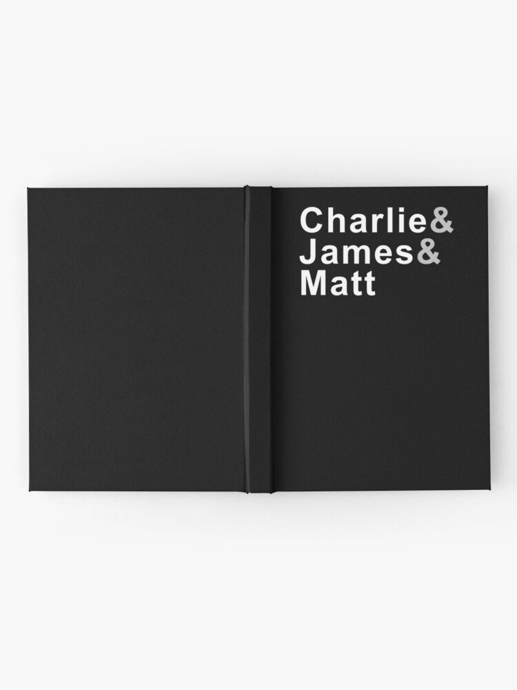 Alternate view of Charlie & James & Matt Hardcover Journal