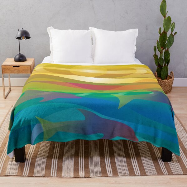 Item preview, Dolphins at Sunset designed and sold by Lou-ann Neel.