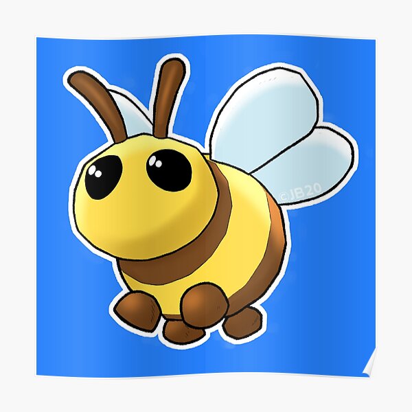 Roblox Adopt Me Bee Update How To Get Honey Bee Swarm Simulator Posters Redbubble