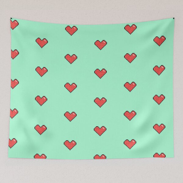 Item preview, Pixelated Heart <3 designed and sold by GrumpyBoobsArt.