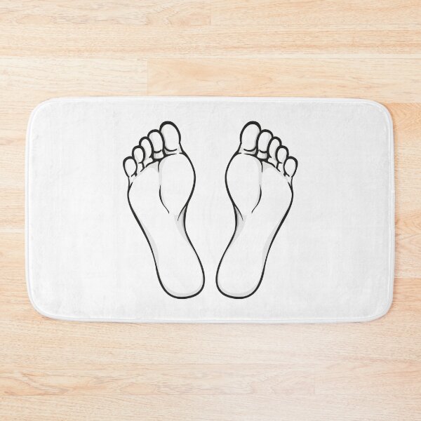 Item preview, Illustration of body part, plant or sole of right foot, artline. Ideal for catalogs, information and institutional material designed and sold by LucianoCosmo.