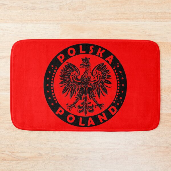 Item preview, Polska Polish Eagle Vintage Distressed Poland Coat Of Arms Black designed and sold by tronictees.