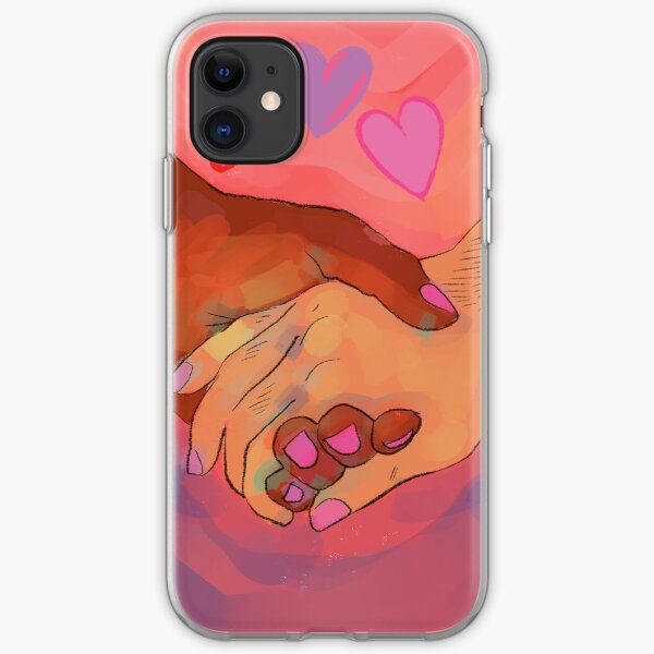 Holding Hands iPhone Soft Case