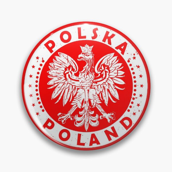 Item preview, Polska Polish Eagle Vintage Distressed Poland Coat Of Arms White designed and sold by tronictees.