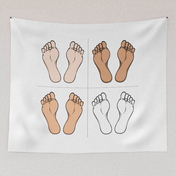 Item preview, Illustration of body part, plant or sole of right foot, ethnicity. Ideal for catalogs, information and institutional material designed and sold by LucianoCosmo.