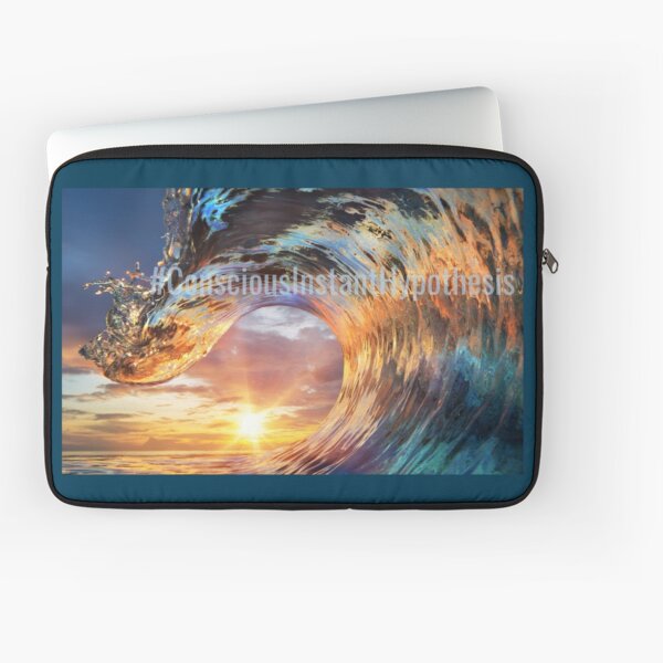 #ConsciousInstantHypothesis Laptop Sleeve