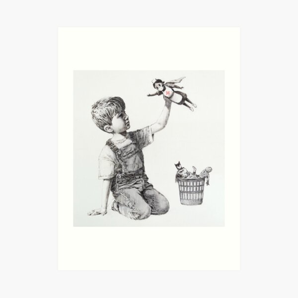 Changeur de jeu - Banksy Impression artistique