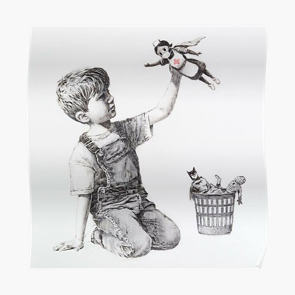 Changeur de jeu - Banksy Poster