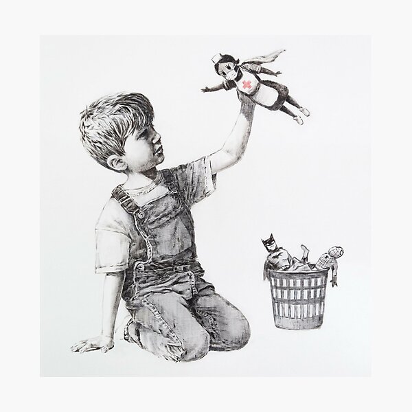 Game Changer - Banksy Fotodruck