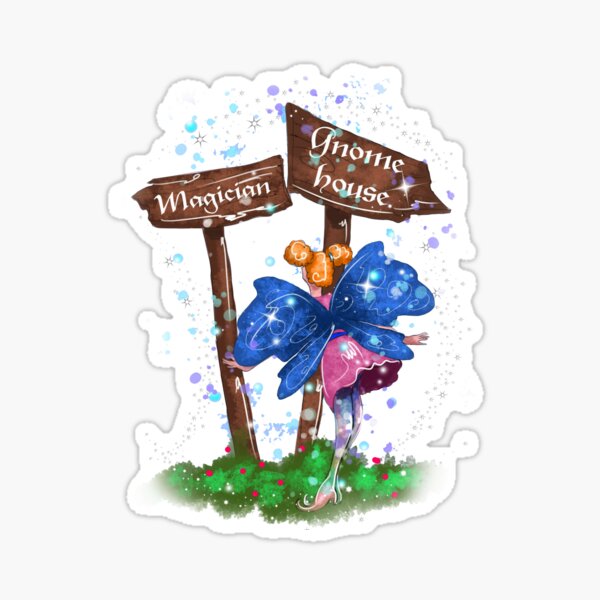 Lilli The Lights And Sign Fairy™ Sticker