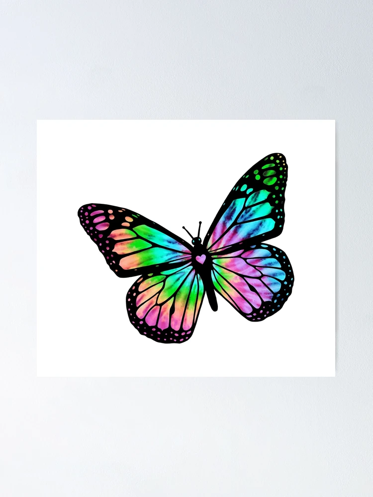 Butterfly Art Print by High Tied Creative