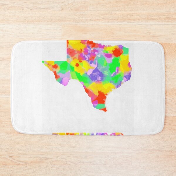 Item preview, Texas Map Pop art On White designed and sold by etkata4.