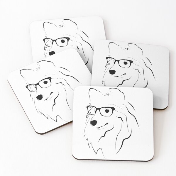 Item preview, Sheltie in Eyeglasses  designed and sold by LynneOD.
