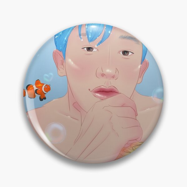 Item preview, Mermaid Wonho - Clownfish designed and sold by SeleseHuth.