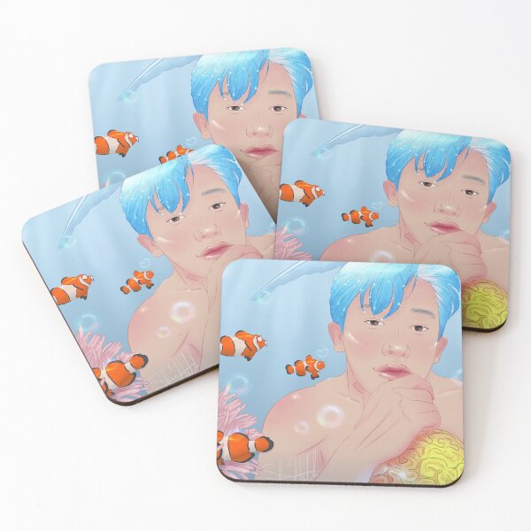 Item preview, Mermaid Wonho - Clownfish designed and sold by SeleseHuth.