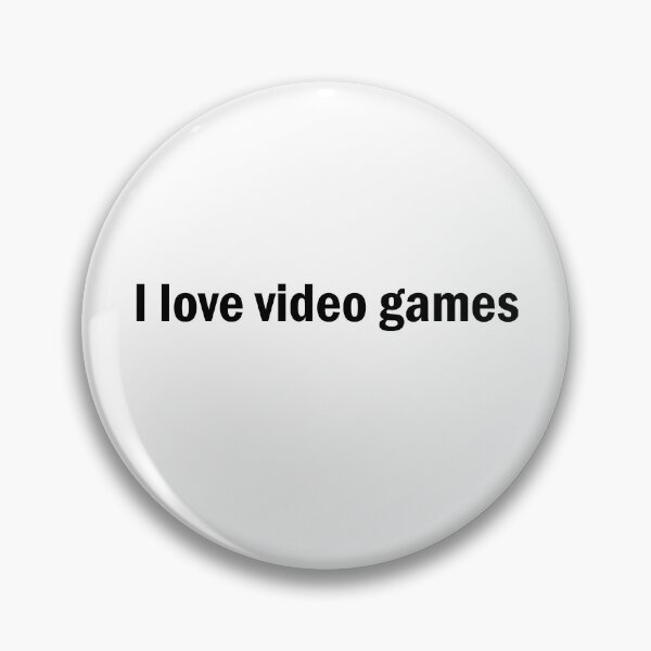 Item preview, I love video games designed and sold by crecks.