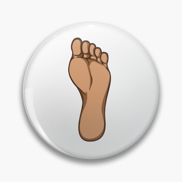 Item preview, Illustration of body part, plant or sole of right foot, afrodescendant. Ideal for catalogs, information and institutional material designed and sold by LucianoCosmo.