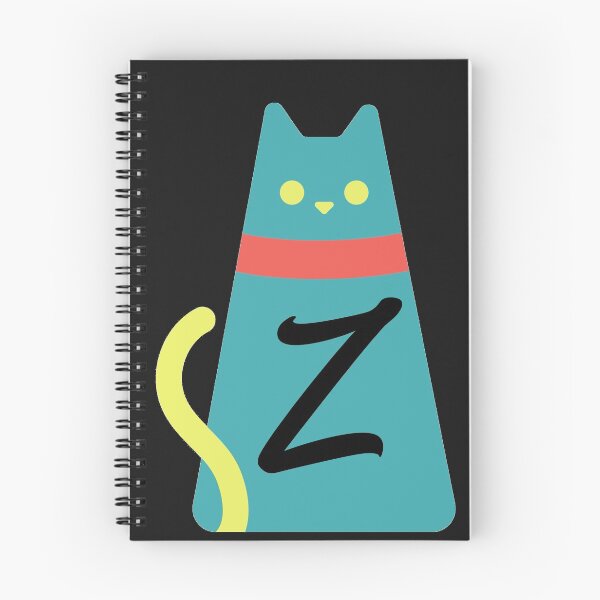 Item preview,  Alphabet  initial Letter Z  and black,red and yellow  cat designed and sold by dygo1986.