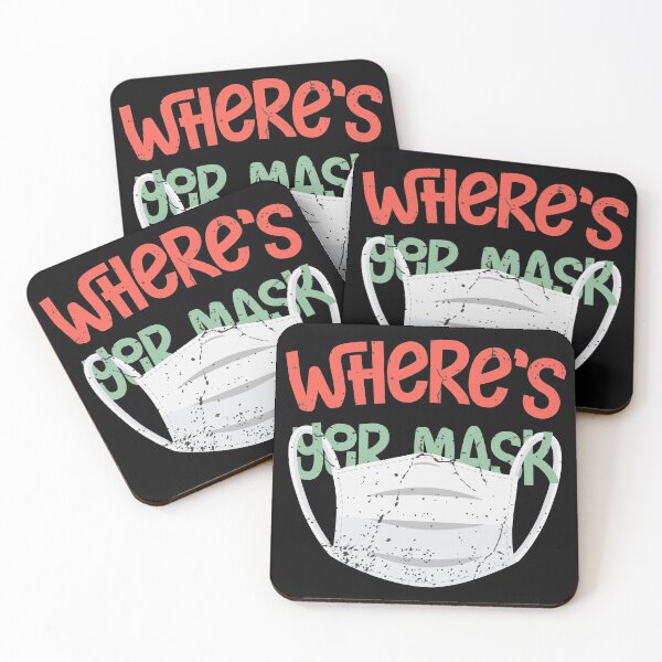 Item preview,  Where's Your Mask | Funny Gift  designed and sold by Dust Blind.