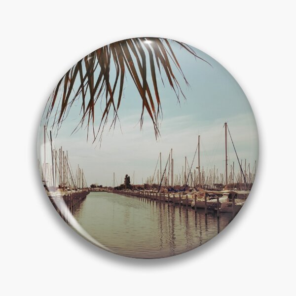 Item preview, Harbor and palm escape (LGM photo worked nostalgically) designed and sold by NatureNature.