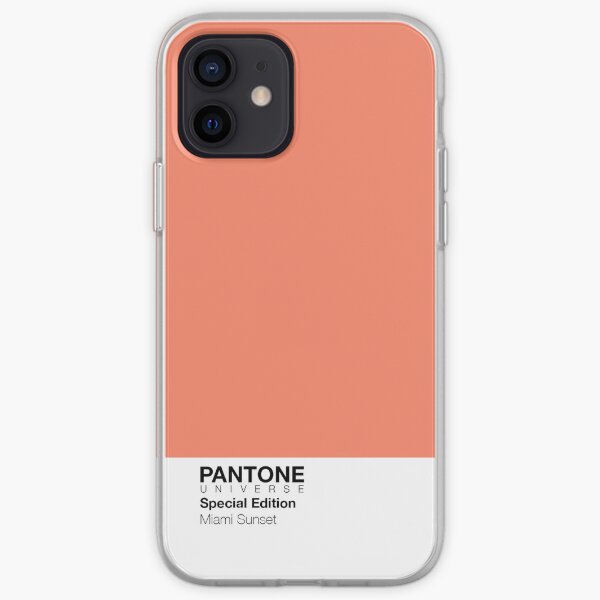 PANTONE + Miami Sunset Cases! iPhone Soft Case