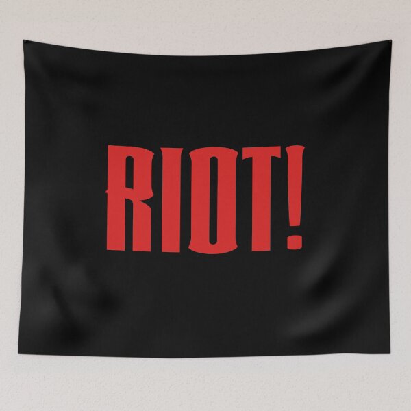 Item preview, RIOT! Red Graphic designed and sold by Jay Stonefield.