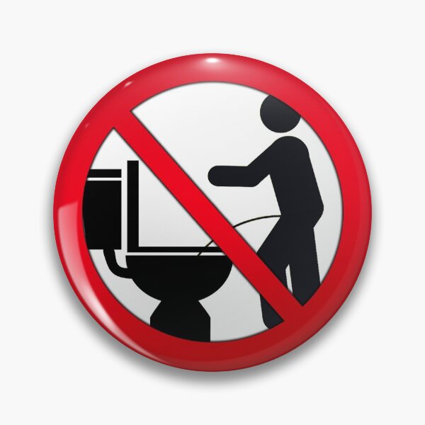 Item preview, Don't Stand While You Pee designed and sold by hackstickers.