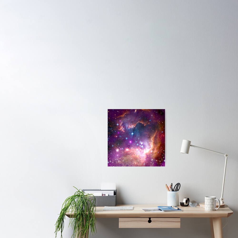  Small Magellanic Cloud Fragment Poster For Sale By Etkata4 Redbubble