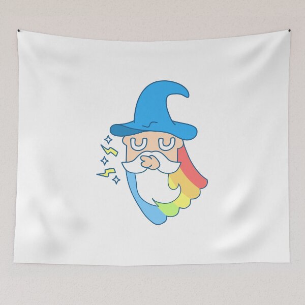 Item preview, Wizard Fantasy Rainbow Magic designed and sold by therealsadpanda.