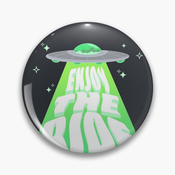 Artikelvorschau,  UFO Raumschiff Design. Inspiriert von Rick und Morty entworfen und verkauft von ciderdesign.