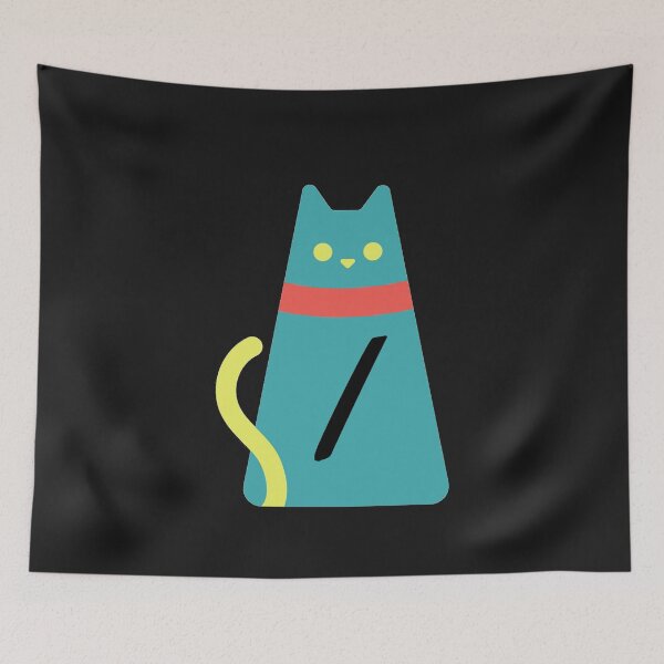 Item preview,  Alphabet  initial Letter I  and black,red and yellow  cat designed and sold by dygo1986.