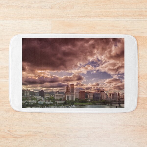 Item preview, Cloudy Portland Skyline designed and sold by etkata4.