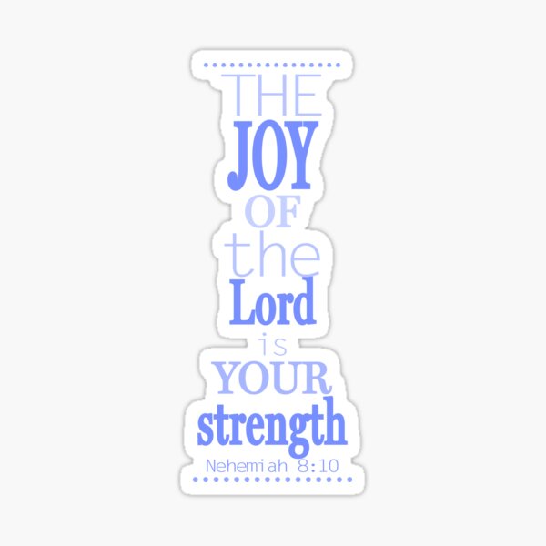 Item preview, Joy of the Lord designed and sold by Merrick Myers.
