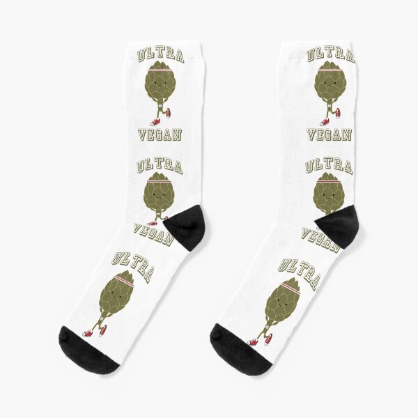 Ultra Vegan Retro Running Artichoke Socks