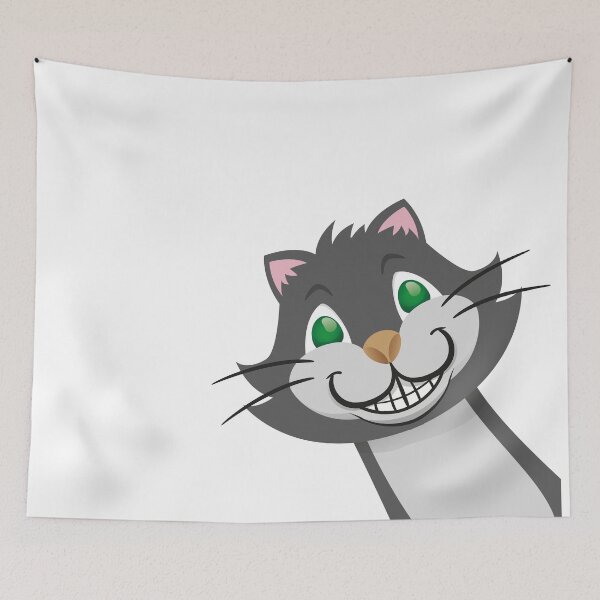 Item preview, Mascot curious cat smiling. Ideal for promotional materials and veterinary institutional designed and sold by LucianoCosmo.