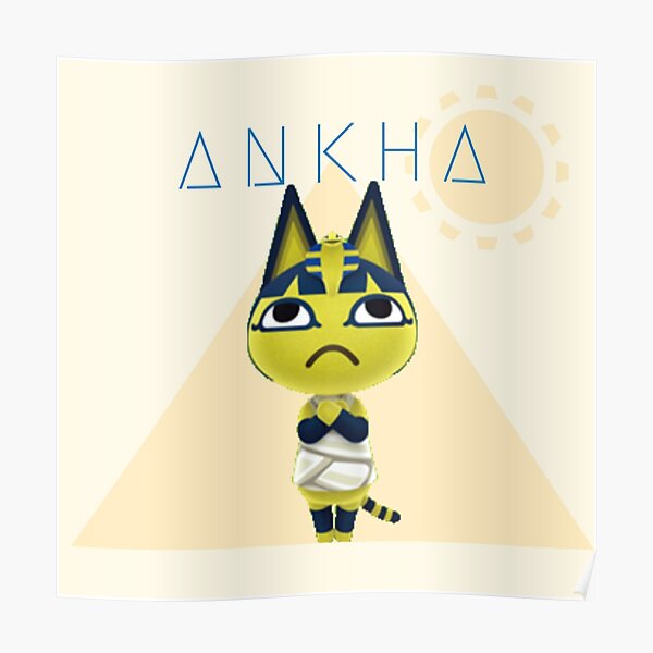 Animal Crossing New Leaf Ankha Posters | Redbubble